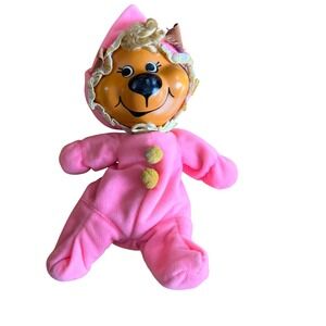Mattel‎ Bean Pets Doll 1972 Vintage Plush Toy Pink Pajamas Collectible